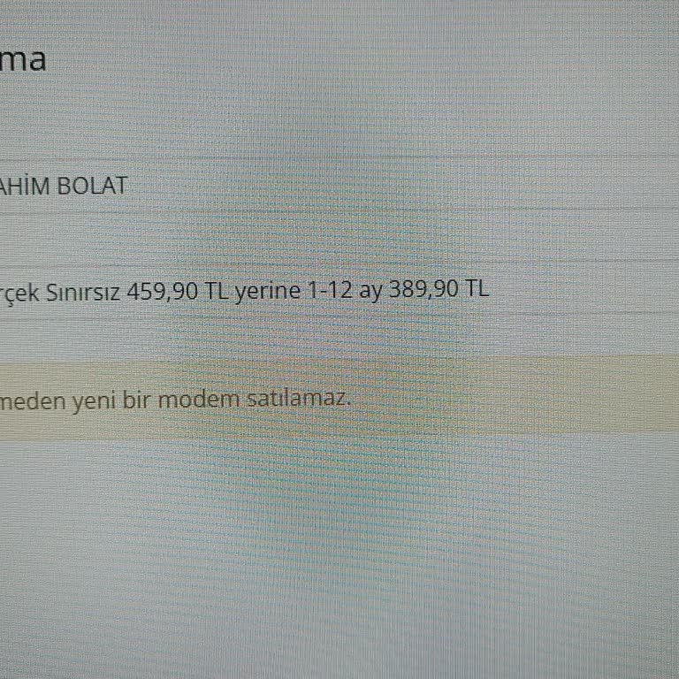 Modem Sorunu Ve Müşteri Hizmetlerine Ulaşamama