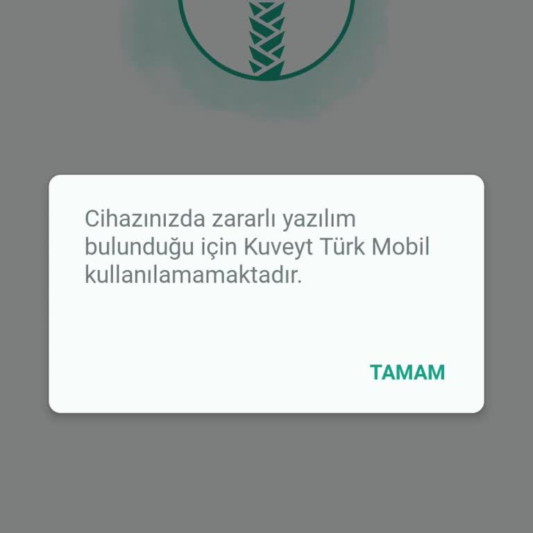 Kuveyt Türk Mobil Uygulamasına Erişim Sorunu