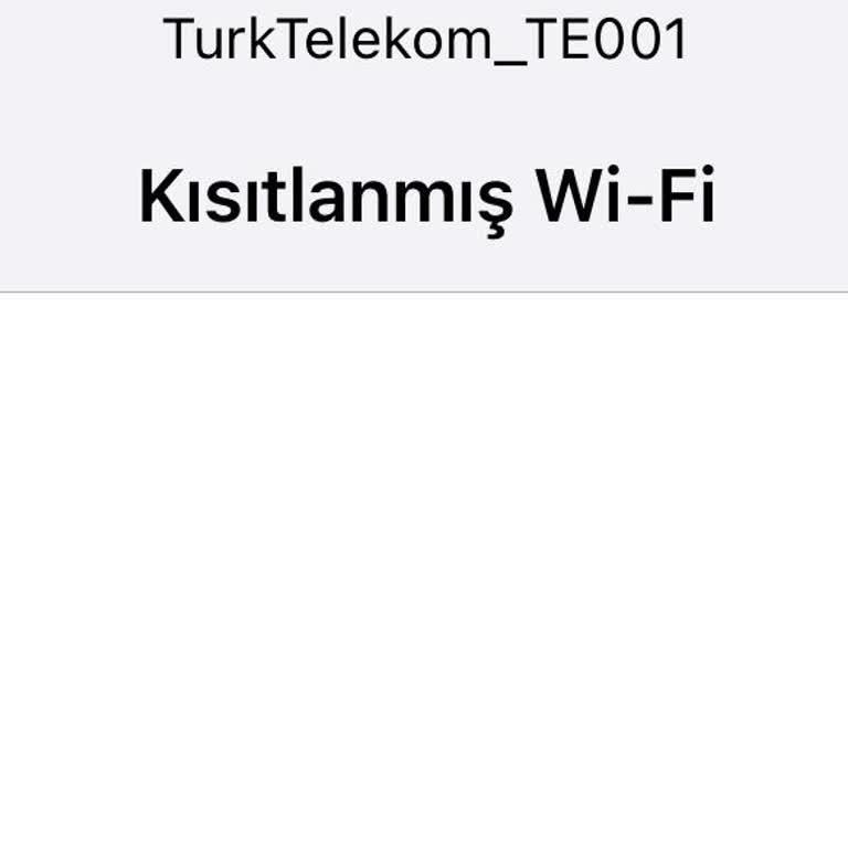 Türk Telekom Wi-Fi Bağlantı Sorunları Ve Yetersiz Müşteri Hizmetleri