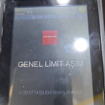 Akbank Üye İşyerinde Limit Aşımı Ve Ciro Kaybı Sorunu