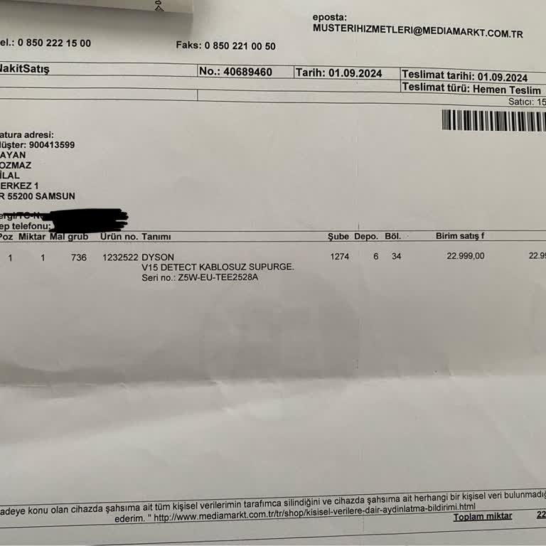 Dyson V15 Süpürgemin Süre Sorunu Ve Çalışmama Problemi