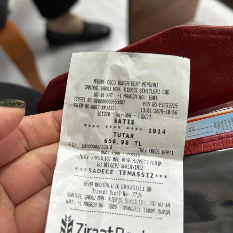 Madame Coco'da Fatura Sorunu Ve Saygısız Hizmet