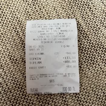 Kötü Hizmet: İzmir Hilltown Oto Yıkama'da Hayal Kırıklığı