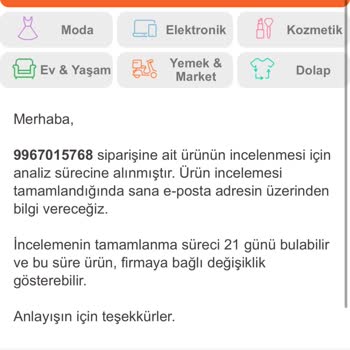 Trendyol'da İade Sürecinde Sorun Yaşadım