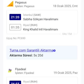 Turna.com Ve Pegasus İle Yaşanan Valiz Karmaşası Ve Maddi Kayıp