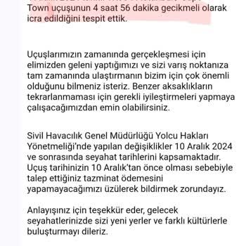 Uçuş Rötarı Ve Yanlış Beyanla Mağduriyet