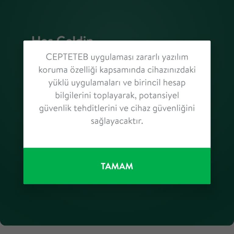 CepteTeb Güvenlik Sorunu: Kuşkulu Erişim Mesajı