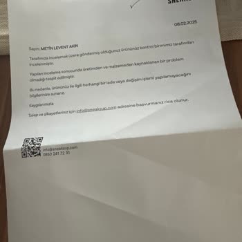 Kalitesiz Mont Ve Yetersiz Müşteri Hizmeti