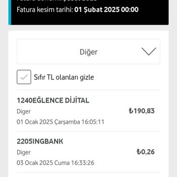 Vodafone'da Mobil Ödeme Sorunu Ve Fatura Şişmesi