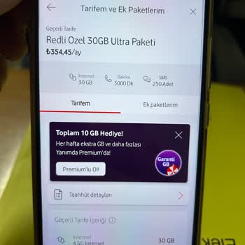 Vodafone Tarifeleri Arasındaki Adaletsizlikten Şikayetçiyim!