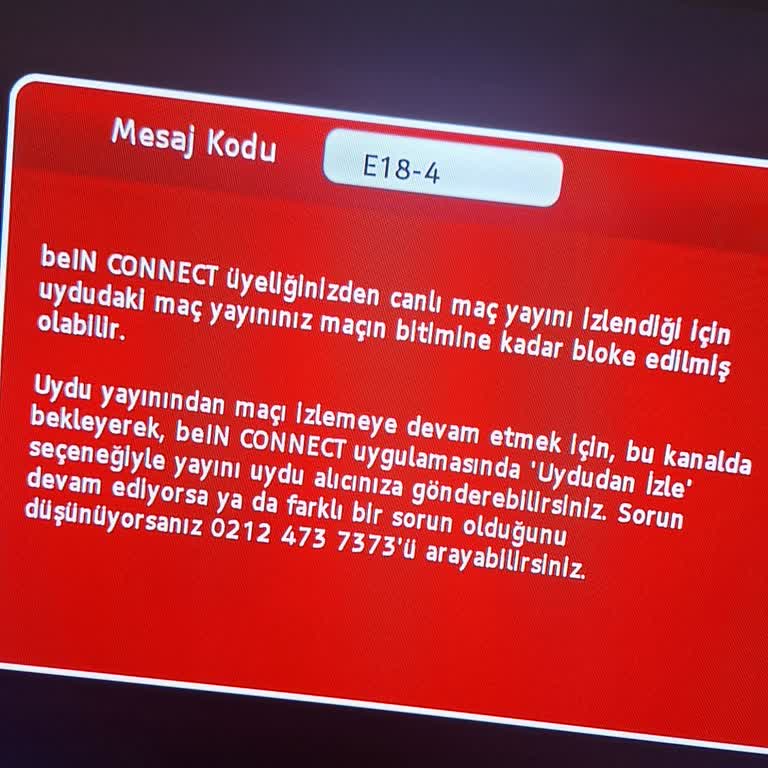 Spor Yayınında Yaşanan Sorunlar ve Müşteri Şikayeti