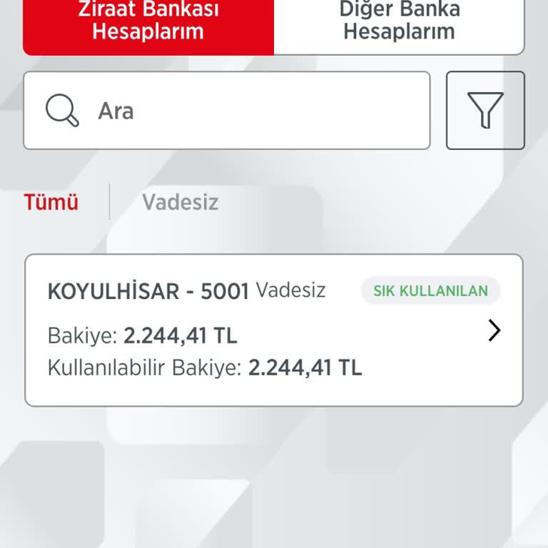 Mobil Uygulamada Görünmeyen Maaş Hesabı Sorunu