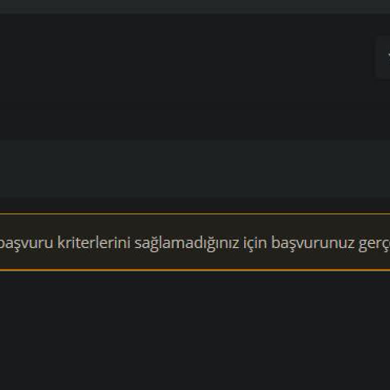 Staj Programına Başvuru Sorunu Ve Devam Eden Mağduriyet