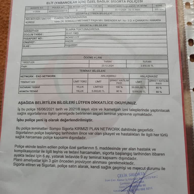 Sigorta Anlaşmazlığı: Haksız Muayene Ücreti Ve Onaysız Tahliller