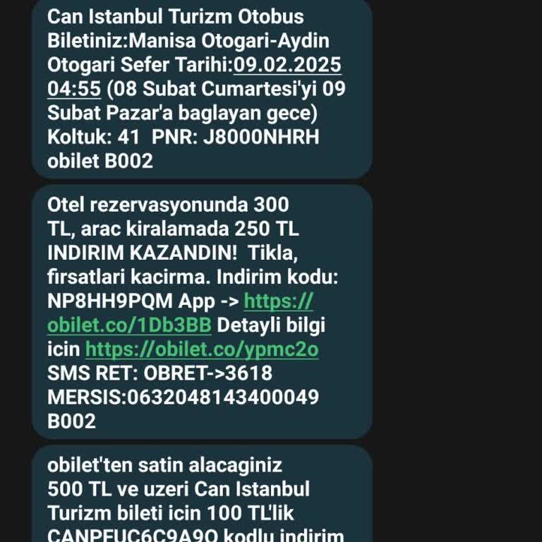 Beklenen Otobüs Gelmedi, İletişim Kurulamadı