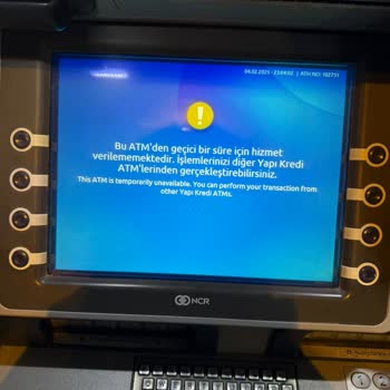 ATM Para Çekme Sorunu Ve Müşteri Hizmetlerine Ulaşamama