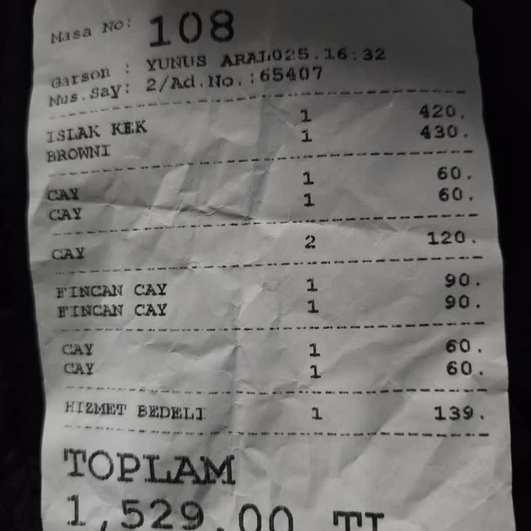 Yasal Olmayan Hizmet Bedeli Şoku