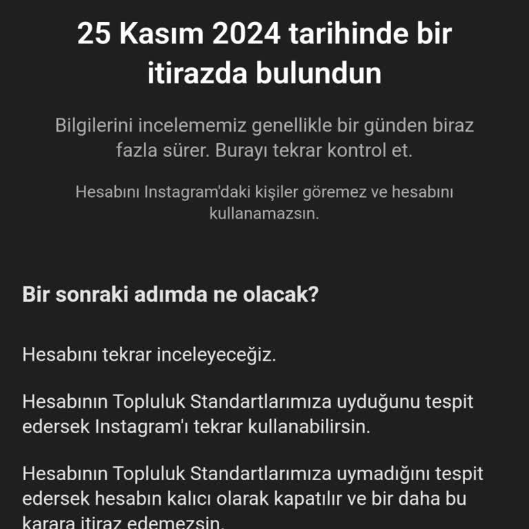 Instagram Hesabımın İhlal Nedeni Ve Destek Hattı Cevapsızlığı