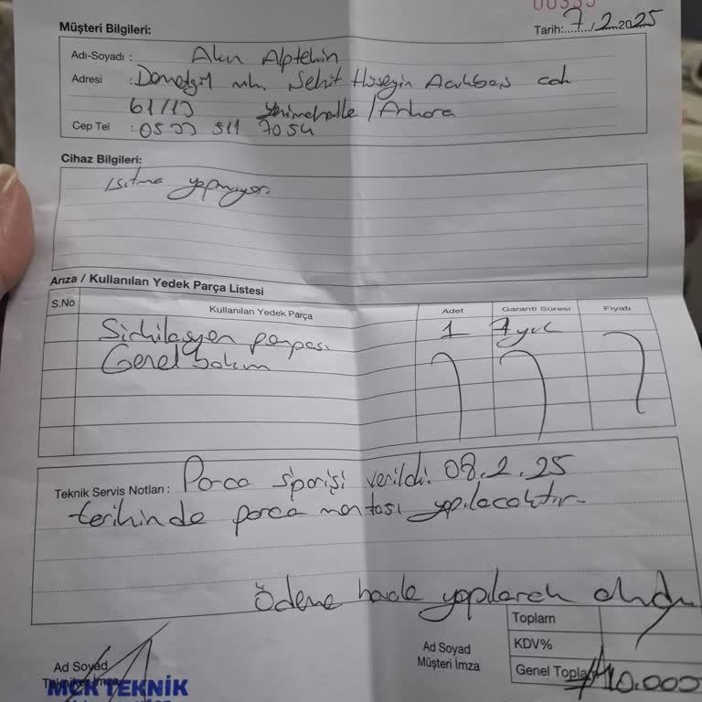 Yanıltıcı Teknik Servis Hizmeti: Sorun Çözülmedi Ve İletişim Kesildi