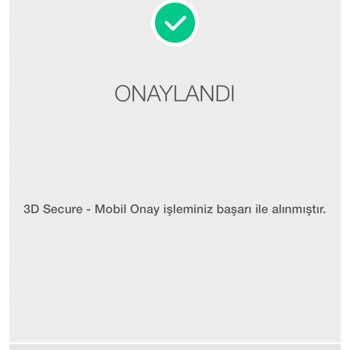 Ödeme Hatası Ve Sipariş Sorunu