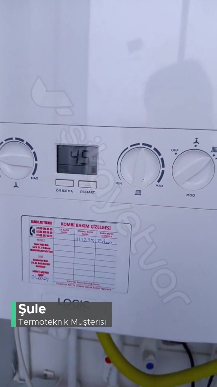 Termoteknik Bize Yardımcı Olmuyor, Kombiyi Satana Kadar Mı Müşteriyiz? videonun kapak resmi