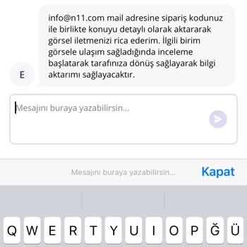 İlk Kullanımda Kopan Fermuar