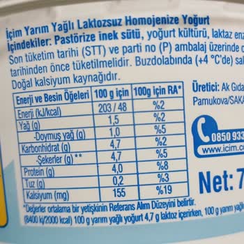 İçim Laktozsuz Yoğurt Gaz Ve Şişkinlik Sorunu