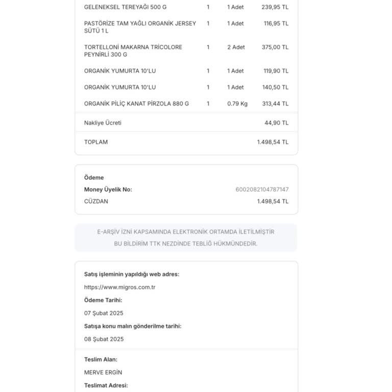 Tazedirekt Siparişim Teslim Edilmedi, Param İade Edilmedi!