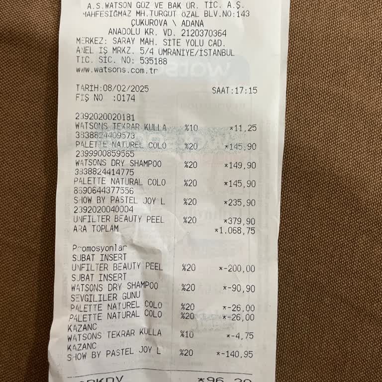 Watsons Adana Şubesinde Müşteri Saygısızlığı Ve Ürün Zorlaması