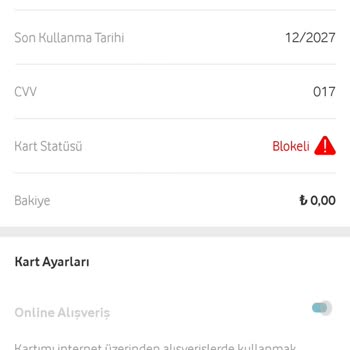 Blokeli Kart Ve Geciken İade Sorunu