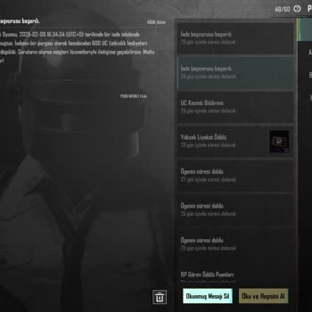 PUBG Mobile'da Yanlış UC İadesi Ve Borç Problemi