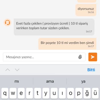 Trendyol GO'da Fazla Ödeme Sorunu