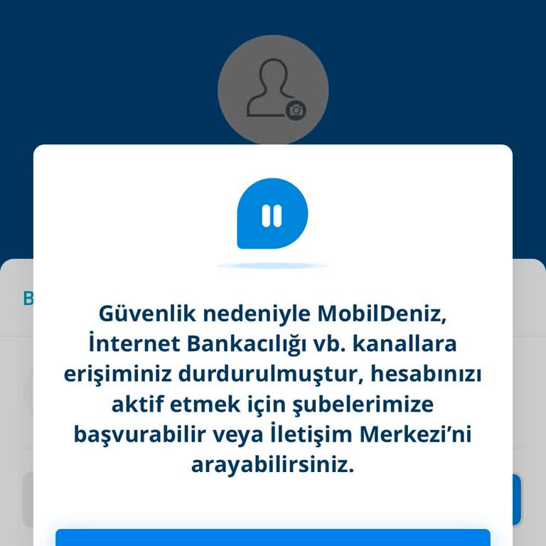 Mobil Bankacılık Blokesi Nedeniyle Kredi Ödeme Sorunu
