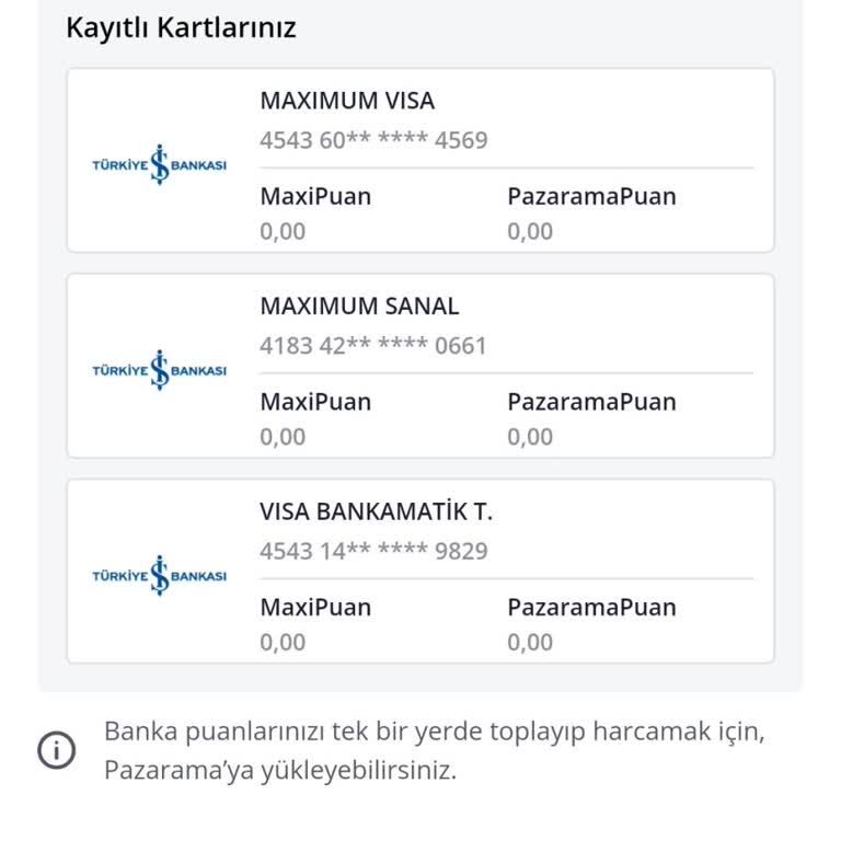Pazarama'ya Aktarılan MaxiPuan'ların İadesi Mümkün Değil Mi?