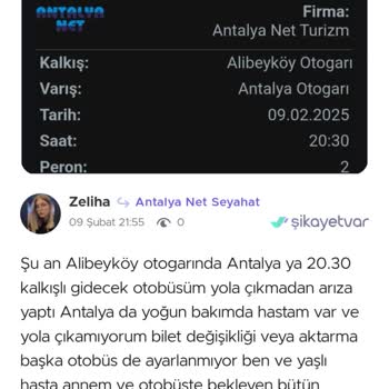 Otobüs Arızası Ve Çözüm Beklentisi