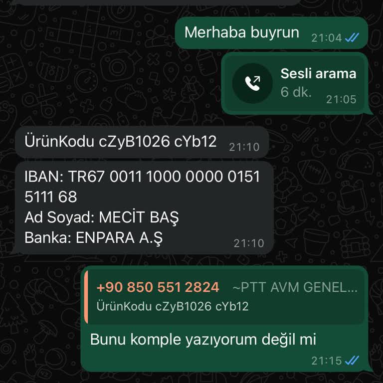 Yanlış Açıklama Nedeniyle Sipariş İadesi Sorunu