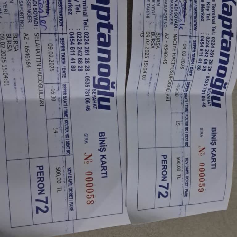 Yanlış Bilet Kesimi Ve Yolcu Mağduriyeti