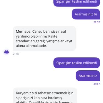 Getir'in Sipariş Teslimatındaki Sorunları
