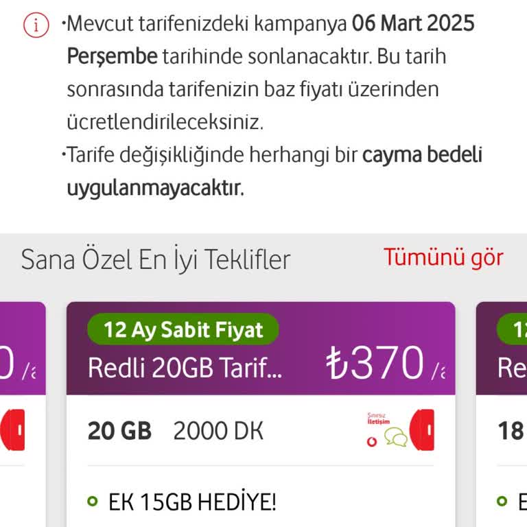Yüksek Fatura Ve Uygun Tarifeye Geçiş Talebi