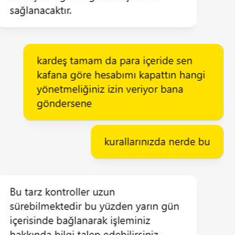 Hipercasino'da Para Çekim Talebinde Sorun Ve Hesap Kapatma