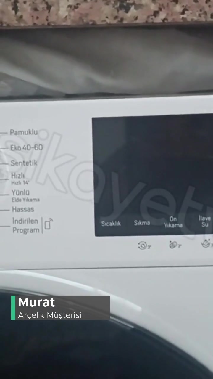 Arçelik Çamaşır Makinesi Elektrik Kesintisi! videonun kapak resmi