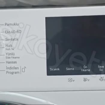 Arçelik Çamaşır Makinesi Elektrik Kesintisi!