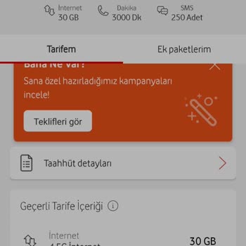 Vodafone Tarife Sürprizi: Beklenmedik Fatura Artışı