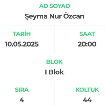Plan Değişikliği Nedeniyle Bilet İadesi Talebi