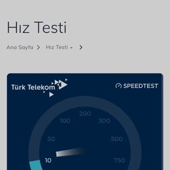 Türk Telekom Fiber İnternet Hız Sorunu