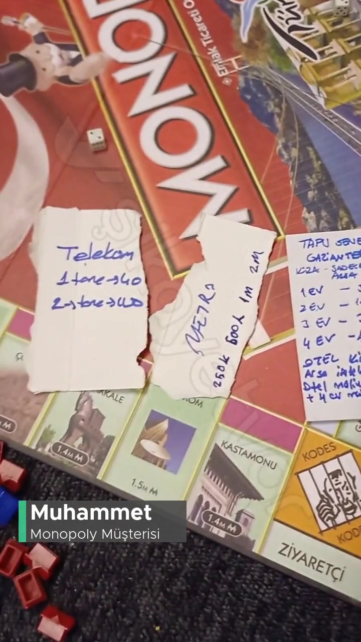 Monopoly Kağıtlar Elle Yazılmış! videonun kapak resmi