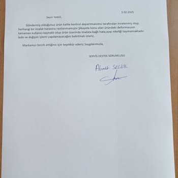 Rugano Botun Kalitesizliği Ve İade Sürecindeki Hayal Kırıklığı