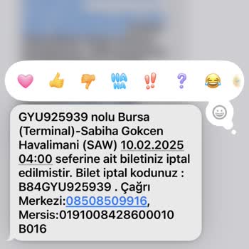 BURULAŞ Bilet İptali Sonrası Para İadesi Sorunu