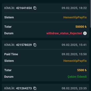 Beklenmedik Bakiye Silinmesi