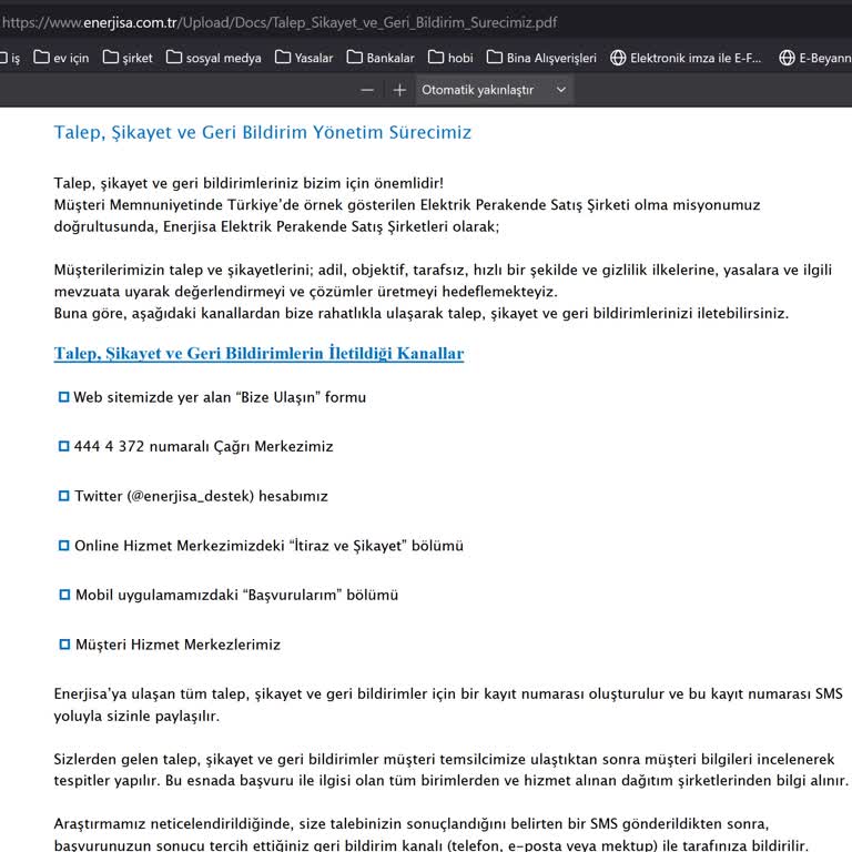 Enerjisa AYESAŞ SMS Bildirim Sorunu Ve Sayaç Karmaşası